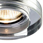 IL30821CH Crystal Downlight Deep Round Rim Only Clear Cut Out: 62mm