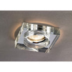 IL30822CH Crystal Downlight Deep Square Rim Only Clear Cut Out: 62mm