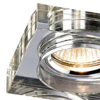 IL30822CH Crystal Downlight Deep Square Rim Only Clear Cut Out: 62mm