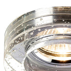 IL30831CH Crystal Bubble Downlight Round Rim Only Clear Cut Out: 62mm