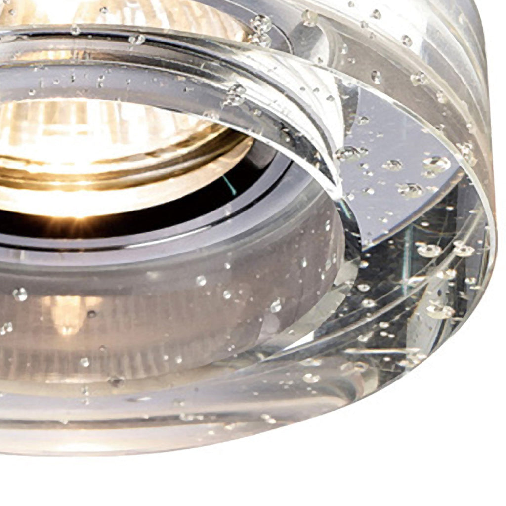IL30831CH Crystal Bubble Downlight Round Rim Only Clear Cut Out: 62mm