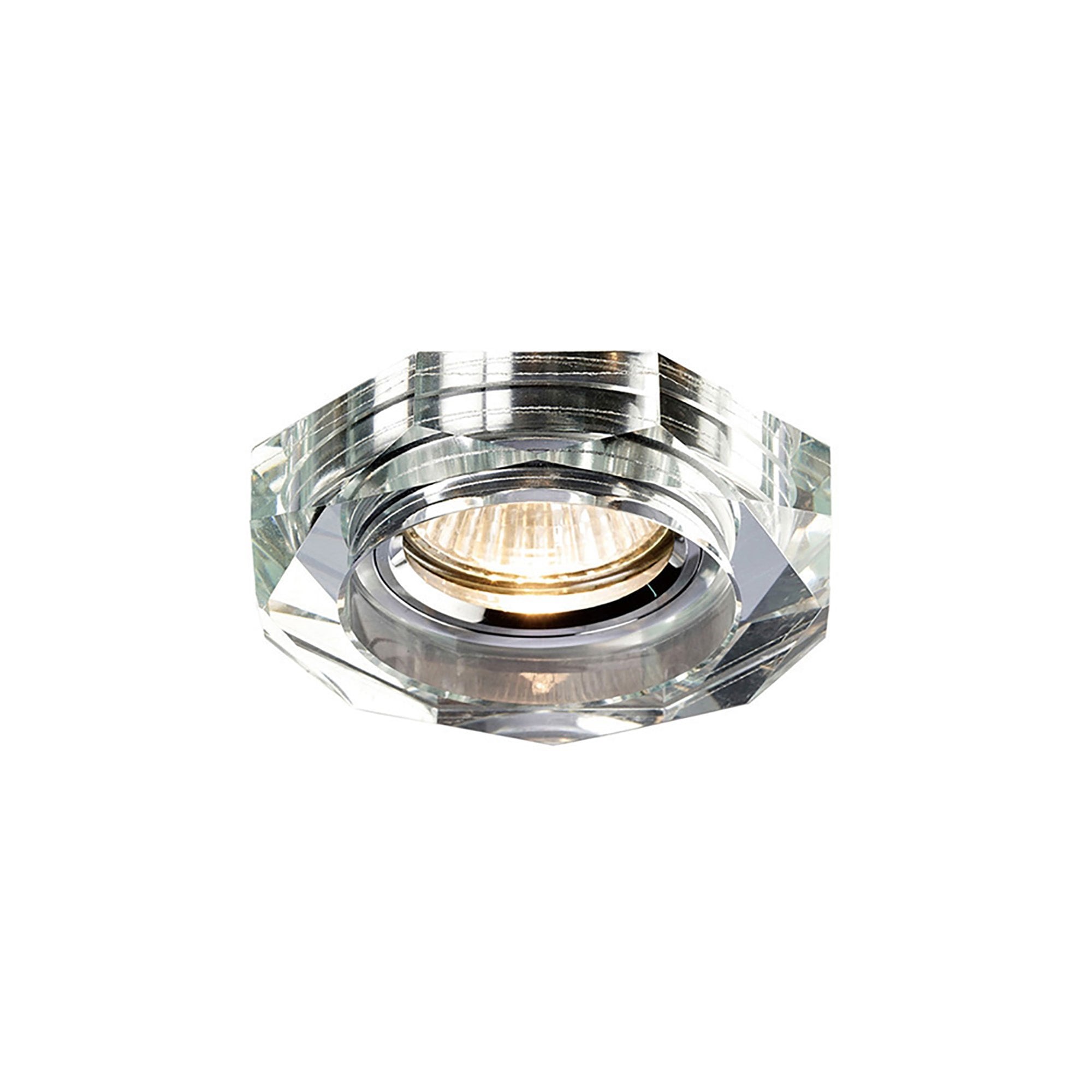 IL30823CH Crystal Downlight Deep Octagonal Rim Only Clear Cut Out: 62mm