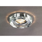 IL30823CH Crystal Downlight Deep Octagonal Rim Only Clear Cut Out: 62mm