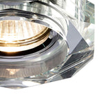 IL30823CH Crystal Downlight Deep Octagonal Rim Only Clear Cut Out: 62mm