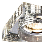 IL30832CH Crystal Bubble Downlight Square Rim Only Clear Cut Out: 62mm