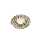 IL30805CH Crystal Cluster Downlight Round Rim Only Polished Chrome/Clear Cut Out: 62mm
