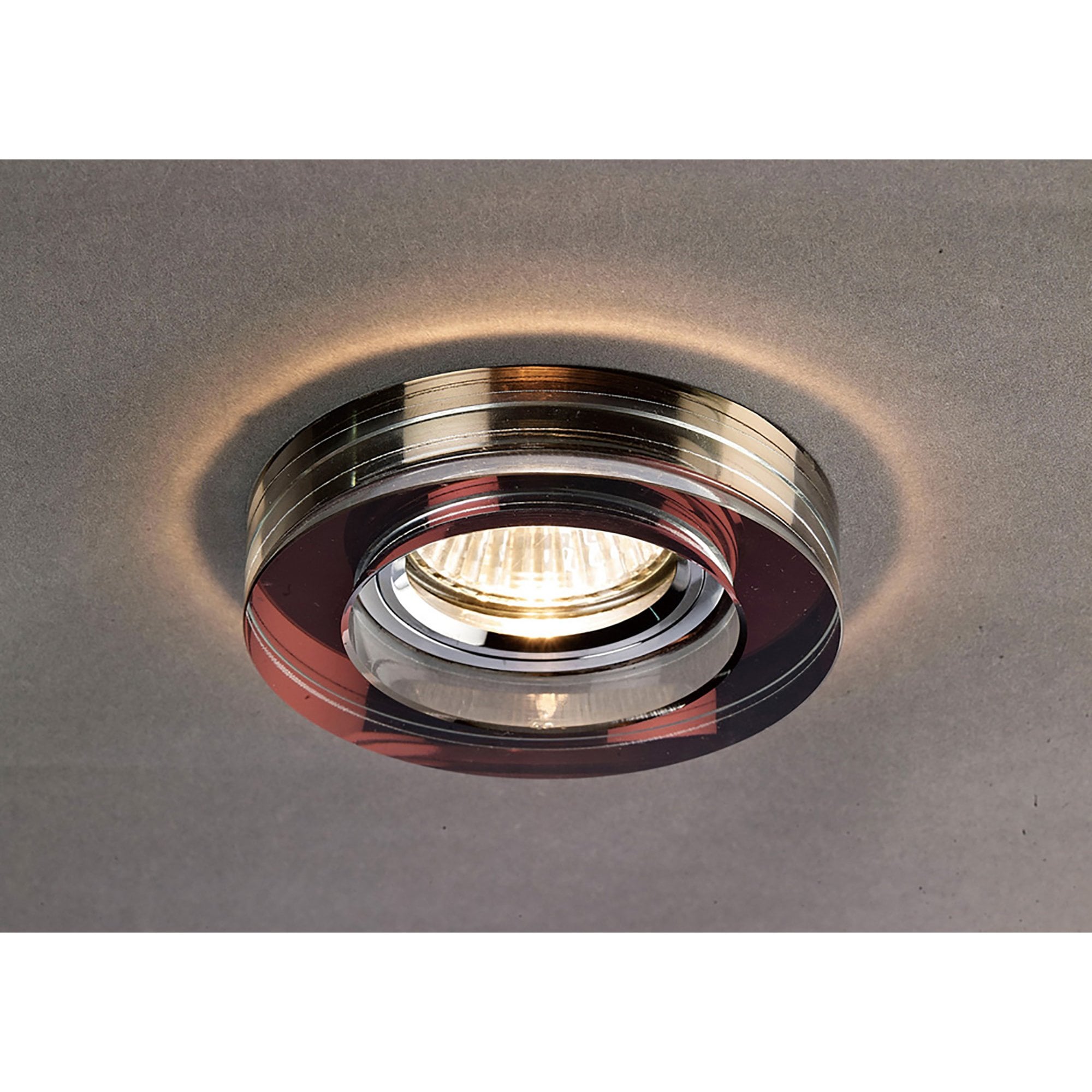 IL30821PU Crystal Downlight Deep Round Rim Only Purple Cut Out: 62mm