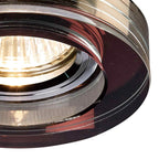 IL30821PU Crystal Downlight Deep Round Rim Only Purple Cut Out: 62mm