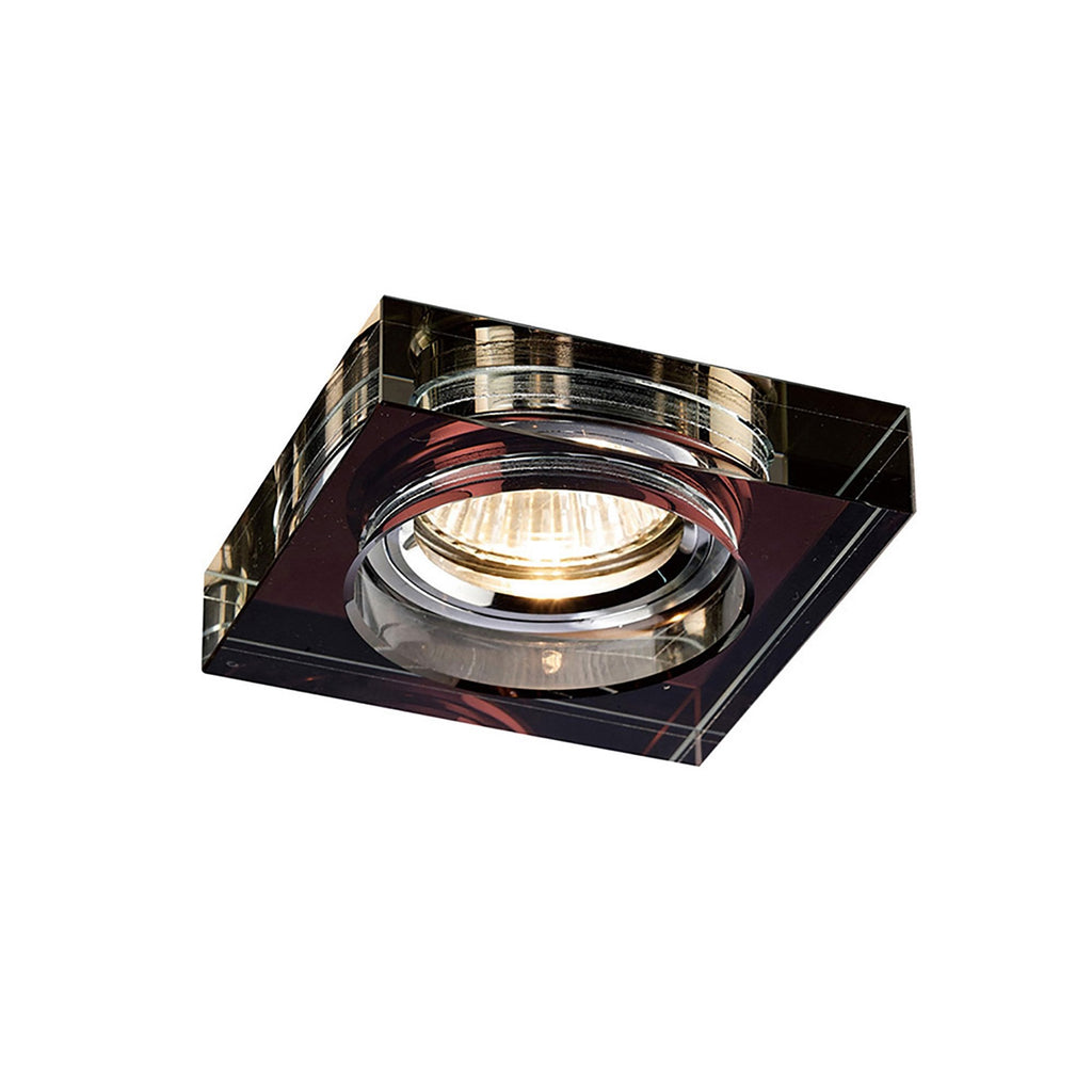 IL30822PU Crystal Downlight Deep Square Rim Only Purple Cut Out: 62mm