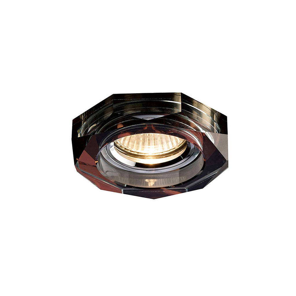 IL30823PU Crystal Downlight Deep Octagonal Rim Only Purple Cut Out: 62mm