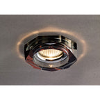 IL30823PU Crystal Downlight Deep Octagonal Rim Only Purple Cut Out: 62mm