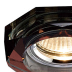 IL30823PU Crystal Downlight Deep Octagonal Rim Only Purple Cut Out: 62mm