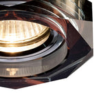 IL30823PU Crystal Downlight Deep Octagonal Rim Only Purple Cut Out: 62mm