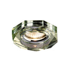IL30823WI Crystal Downlight Deep Octagonal Rim Only White Wine Cut Out: 62mm