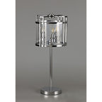 IL31087 Eaton Table Lamp 3 Light E14 Polished Chrome/Glass
