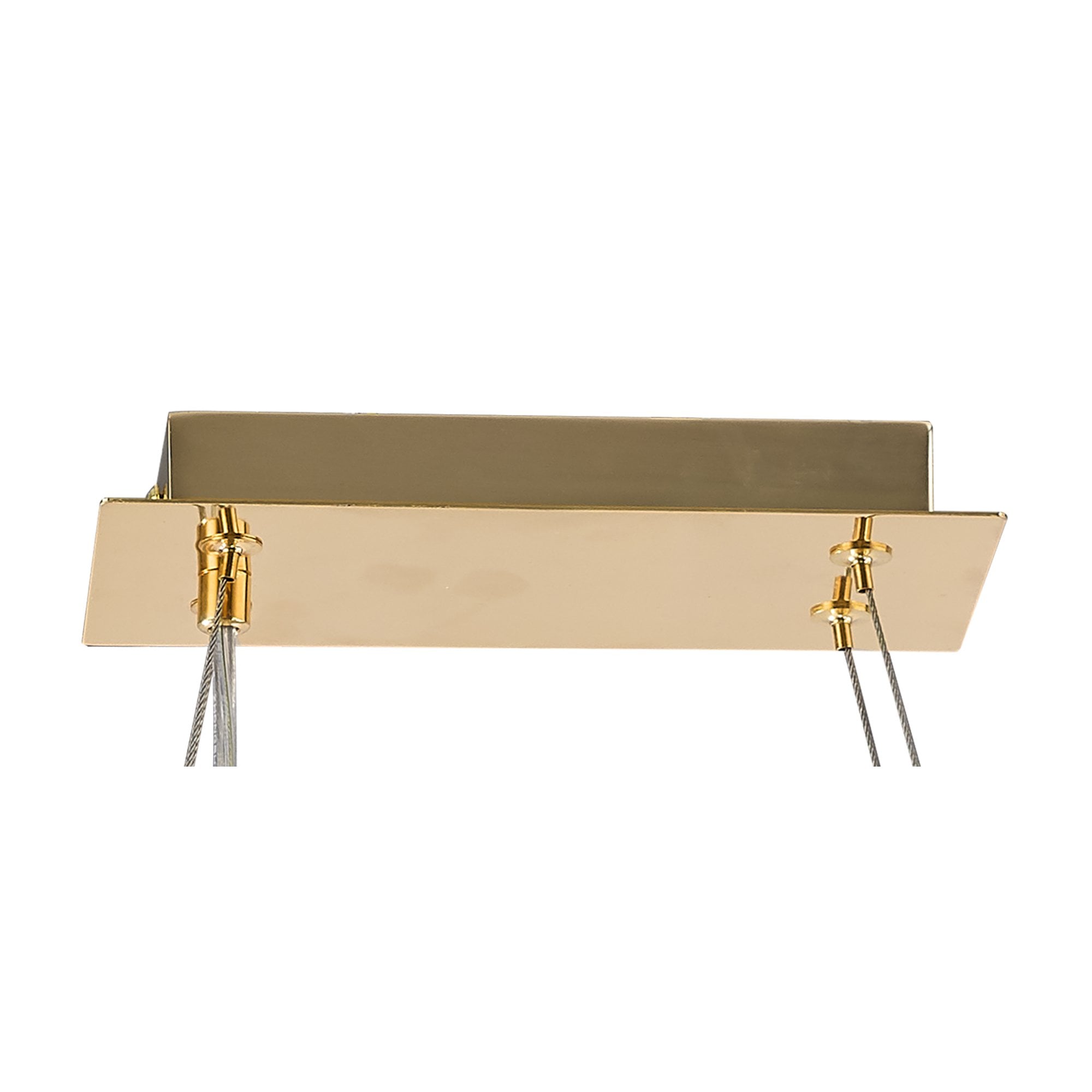 IL31815 Maddison Pendant Linear 6 Light G9 French Gold/Crystal