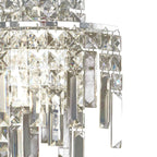 IL30250/IP Maddison Bathroom Wall Lamp 2 Light G9 Polished Chrome/Crystal