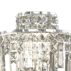 IL30250/IP Maddison Bathroom Wall Lamp 2 Light G9 Polished Chrome/Crystal
