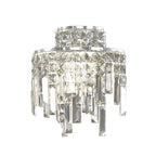 IL30250/IP Maddison Bathroom Wall Lamp 2 Light G9 Polished Chrome/Crystal