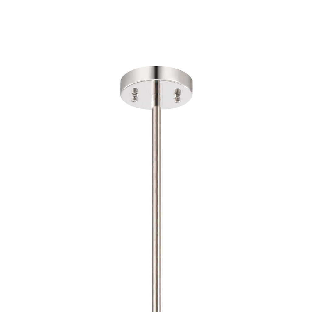 IL32831PN Noon Pendant 12 Light E14 Polished Nickel/Clear Glass