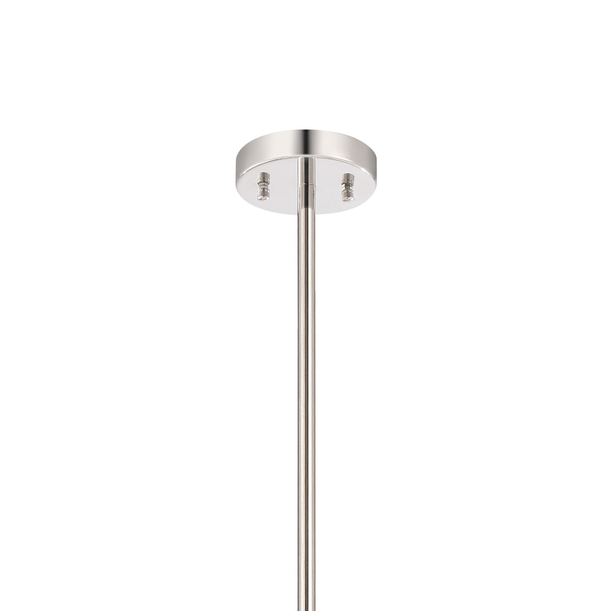 IL32831PN Noon Pendant 12 Light E14 Polished Nickel/Clear Glass