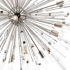 IL32832PN Noon Pendant 20 Light E14 Polished Nickel/Clear Glass