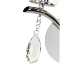 IL32792 Rhea Wall Lamp Switched 2 Light E14 Polished Chrome/Crystal Clear Glass