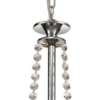 IL32793 Rhea Pendant 3 Light E14 Polished Chrome/Crystal Clear Glass