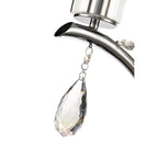IL32793 Rhea Pendant 3 Light E14 Polished Chrome/Crystal Clear Glass