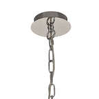 IL32798 Rhea Pendant 8 Light E14 Polished Chrome/Crystal Clear Glass