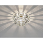 IL31840CH Ria G9 Dome Downlight 1 Light Polished Chrome/Crystal Cut Out: 60mm