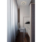 IL31843CH Ria G9 Diamond Faceted Round Downlight 1 Light Polished Chrome/Crystal Cut Out: 60mm