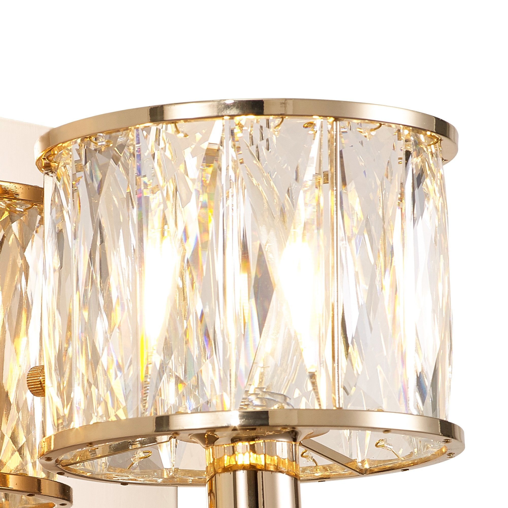 IL31827 Vivienne Wall Lamp 1 Light E14 French Gold/Crystal