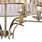 IL31833 Vivienne Ceiling 6 Light E14 French Gold/Crystal