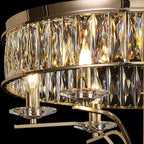 IL31833 Vivienne Ceiling 6 Light E14 French Gold/Crystal