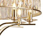 IL31834 Vivienne Ceiling 8 Light E14 French Gold/Crystal