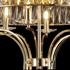 IL31834 Vivienne Ceiling 8 Light E14 French Gold/Crystal