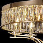 IL31834 Vivienne Ceiling 8 Light E14 French Gold/Crystal
