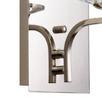 IL31821 Vivienne Wall Lamp 1 Light E14 Polished Nickel/Crystal