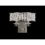 IL31822 Vivienne Wall Lamp 2 Light E14 Polished Nickel/Crystal