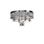 IL31829 Vivienne Ceiling 4 Light E14 Polished Nickel/Crystal