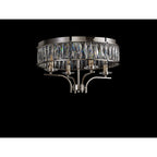IL31829 Vivienne Ceiling 4 Light E14 Polished Nickel/Crystal