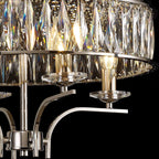 IL31829 Vivienne Ceiling 4 Light E14 Polished Nickel/Crystal