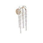 IL32859 Wisteria Wall Lamp 1 Light E14 French Gold / Crystal