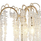 IL32900 Wisteria Table Lamp 3 Light E14 French Gold / Crystal