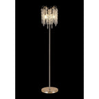 IL32901 Wisteria Floor Lamp 4 Light E14 French Gold / Crystal