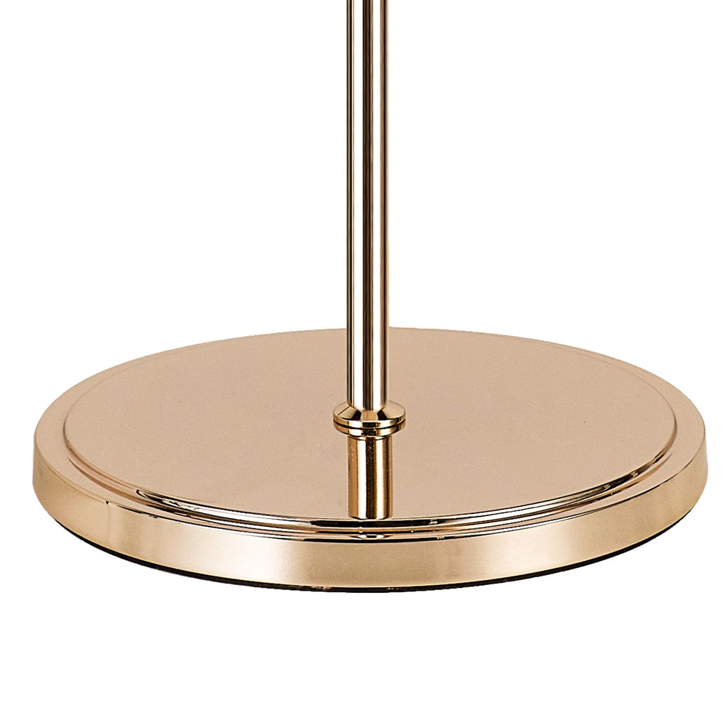 IL32901 Wisteria Floor Lamp 4 Light E14 French Gold / Crystal