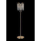 IL32901 Wisteria Floor Lamp 4 Light E14 French Gold / Crystal