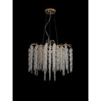 IL32856 Wisteria Round Pendant 7 Light E14 French Gold / Crystal