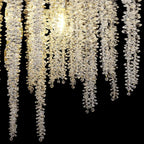 IL32856 Wisteria Round Pendant 7 Light E14 French Gold / Crystal